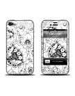 Виниловая наклейка для iPhone 4 | 4S Hohloma White 