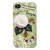 Чехол Goegtu Белая роза с бабочкой для iPhone 4 | 4S