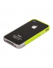 Бампер пластиковый SGP для iPhone 4s | 4 зеленый/серый