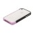 Бампер пластиковый SGP для iPhone 4s | 4 черный/светло-розовый