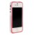Бампер для iPhone 4 | 4S розовый с белой полосой