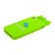 Чехол силиконовый Hello Kitty для iPhone 4 | 4S бантики зеленый