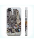 Чехол ACase для iPhone 4 | 4S Notre-Dame vue du quai Saint-Michel