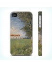 Чехол ACase для iPhone 4 | 4S Farmhouse in a Wheat Field