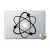 Наклейка для ноутбука Qdecal Atom (Атом)