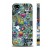 Чехол QCase для iPhone 5 | 5S Clipart Green (пластиковый чехол, защитная пленка, заставка)