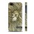 Чехол QCase для iPhone 5 | 5S E. Mamaeva (Lion) / Лев  (пластиковый чехол, защитная пленка, заставка)