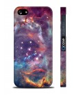 Чехол QCase для iPhone 5 | 5S Galaktika / Галактика (пластиковый чехол, защитная пленка, заставка)