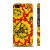 Чехол QCase для iPhone 5 | 5S  Hohloma Yellow / Желтая Хохлома (пластиковый чехол, защитная пленка, заставка)