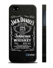 Чехол QCase для iPhone 5 | 5S Jack Daniels (пластиковый чехол, защитная пленка, заставка)