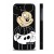 Чехол QCase для iPhone 5 | 5S K.Kazantsev - Mickey Black / Микки Маус (пластиковый чехол, защитная пленка, заставка)