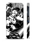 Чехол QCase для iPhone 5 | 5S  K.Kazantsev - Mickey Mafia / Микки Маус (пластиковый чехол, защитная пленка, заставка)