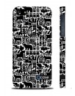 Чехол QCase для iPhone 5 | 5S Marimekko Black (пластиковый чехол, защитная пленка, заставка)