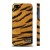 Чехол QCase для iPhone 5 | 5S Tiger Skin Тигр (пластиковый чехол, защитная пленка, заставка)