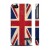 Чехол QCase для iPhone 4 | 4S Flag Union Jack / Флаг Англии (пластиковый чехол, защитная пленка, заставка)