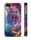Чехол QCase для iPhone 4 | 4S Galaktika / Галактика (пластиковый чехол, защитная пленка, заставка)