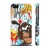 Чехол QCase для iPhone 4 | 4S K.Kazantsev - Disney / Дисней (пластиковый чехол, защитная пленка, заставка)