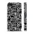 Чехол QCase для iPhone 4 | 4S Marimekko Black (пластиковый чехол, защитная пленка, заставка)