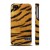 Чехол QCase для iPhone 4 | 4S Tiger Skin / Тигр (пластиковый чехол, защитная пленка, заставка)