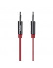 Кабель Belkin MIXIT Aux Cable 3.5mm красный плоский