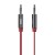 Кабель Belkin MIXIT Aux Cable 3.5mm красный плоский