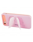 Накладка i-Glow для iPhone 5 Ангел розовый