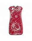 Накладка для iPhone 5 платье узор на красном