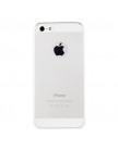Накладка для iPhone 5 с прозрачными полосами и отверстием под яблоко прозрачная