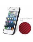 Накладка карбоновая Melkco для iPhone 5C Leather Snap Cover (Carbon Fiber Pattern - Red)