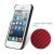 Накладка карбоновая Melkco для iPhone 5C Leather Snap Cover (Carbon Fiber Pattern - Red)