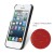 Накладка кожаная Melkco для iPhone 5C Leather Snap Cover (Ostrich Print pattern - Red)