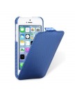 Чехол Melkco для iPhone 5C Leather Case Jacka Type (Carbon Fiber Pattern - White)