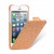 Чехол Melkco для iPhone 5C Leather Case Jacka Type (Ostrich Print pattern - Orange)