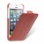 Чехол Melkco для iPhone 5C Leather Case Jacka Type (Ostrich Print pattern - Red)