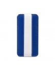 Чехол Melkco для iPhone 5C Leather Case Jacka Type Limited Edition (Dark Blue/ White LC)