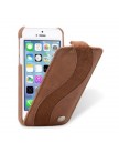Чехол Melkco для iPhone 5C Leather Case Special Edition Jacka Type (Classic Vintage Brown/ Suede Brown)