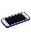 Бампер для iPhone 5C синий с синей полосой