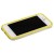 Бампер для iPhone 5C желтый с прозрачной полосой