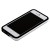Бампер для iPhone 5C черный с белой полосой