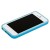Бампер для iPhone 5C голубой с голубойй полосой