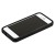 Бампер для iPhone 5C черный с черной полосой