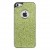 Накладка для iPhone 5 с блестками зеленая