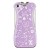 Накладка для iPhone 5 платье узор на фиолетовом