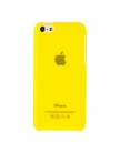 Накладка пластиковая XINBO для iPhone 5C толщина 0.5 мм желтая