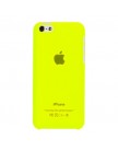 Накладка пластиковая XINBO для iPhone 5C толщина 0.5 мм лимонная
