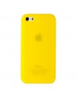 Чехол силиконовый для iPhone 5C мягкий желтый