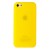 Чехол силиконовый для iPhone 5C мягкий желтый