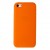 Чехол силиконовый для iPhone 5C мягкий оранжевый