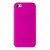 Чехол силиконовый для iPhone 5C мягкий ярко-розовый