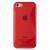 Чехол силиконовый для iPhone 5C жесткий красный